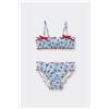 Tezenis Bikini Fascia Bimba Cherry Glam Bambina Stampa