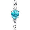 PHCLASY Palloncino blu Charm Christmas Ciondolo Compatibile Con Bracciali e Collane Europei, Regalo di Christmas Delle Donne