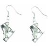 Miniblings pattini principessa orecchini di ghiaccio invernale di pattinaggio in argento - gioielli di moda a mano in argento placcato I Orecchini