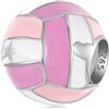 Teleye Fascino Pallavolo 925 Fascino in Argento Sterling si Adatta Braccialetto Pandora Collana, SCC3084