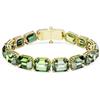 Swarovski Bracciale da donna Millenia Verde Placcato color oro 5671258
