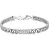 Luca Barra Bracciale Uomo in Acciaio con Zirconi, Modello BA1918