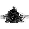 Alchemy Gothic Token of Love Donna Anello colore argento M peltro