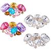 PH PandaHall Clip per Scarpe con Strass Cristallo, Gioiello Fibbie Eleganti per Ballerine da Sposa