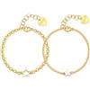 S'Agapõ Bracciali Donna in Acciaio con Simbolo Stella | Collezione Me + You - SEY19