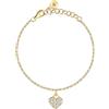 Morellato Bracciale Donna in Acciaio, Cristalli, Collezione Istanti, Cuore - SAVZ19