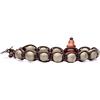 TAMASHII NATIONS TAMASHII: Bracciale unisex e taglia unica originale tibetano, PIRITE MATTING, BHS900-70