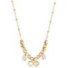 Brosway Collana Donna, Collana in Acciaio e Cristalli con Simbolo Infinito | Collezione Chakra - BHKN160