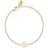LA PETITE STORY Bracciale Donna in Acciaio, Collezione FRIENDSHIP, Quadrifoglio Portafortuna - LPS05ARR99