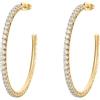 Brosway Orecchini a cerchietto da donna di Brosway della collezione Desideri. Gioiello realizzato in acciaio 316L dorato con zirconi bianchi.. La referenza è BEIE017
