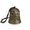 Starforged Warhammer 40K Domination Bell of Ominissah Adeptus Mechanicus - Ciondolo in rame, corda intrecciata nera