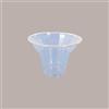Lucgel Yogosoft Coppette Bicchieri in Plastica Trasparente per Gelato Frozen Yogurt, 170cc, Set da 100 Pezzi