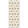 Panorama Tappeto in Vinile - Tappeti in PVC Grandi - Tappeto da Cucina, Corridoio e Soggiorno - Modello Vera Beige 80x200 cm