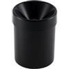 DiVino marketing Spittoon in Plastica - Cone 10 Black - capacità 1.0 Lt. - Colore Nero - By