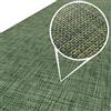 ANRO Tappeto passatoia per interni ed esterni, impermeabile, per balcone, terrazza, corridoio, resistente alle intemperie, verde, lavabile, 500 x 100 cm