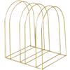F Fityle per cuffia da nuoto, espositore per cappelli di lana, decorazione in piedi, salvaspazio, portaoggetti per cappelli in maglia, porta cappelli, D'oro