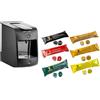 Generico Macchina per il caffè GUZZINI NERA Hausbrandt NUOVA GARANZIA ITALIA 2 ANNI + 60 Capsule kit assaggio Super performante - professionale per casa e/o uffici e attività commerciali Bofrost Nero