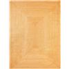 BioEcoLux Tappeto per corridoio, 200 x 200 cm, in iuta naturale, motivo bohémien, realizzato a mano e moderno, 100% fibra naturale, soggiorno, camera da letto, cucina, corridoio, esterno, beige