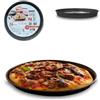 ARCA, Teglia Diametro 24 cm per Forno, Antiaderente e Adatta alla Lavastoviglie, Ideale per Pizza, Focacce e Altre Ricette, in Alluminio, Made in Italy