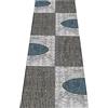 Siunwdiy Tappeto Cucina grigio Tappeto Corridoio Tappeto Cucina Antiscivolo Lavabile Metri 3 Tappeto Ingresso Per Bagno Corridoio Soggiorno Camera Da Letto,Grigio,80x300cm