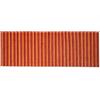 CosìCasa Tappeto Bamboo Cucina Antiscivolo Lavabile | Tappetino Cucina Idrorepellente | Passatoia Cucina Antiscivolo Lavabile ed Eco Sostenibile | Tappeto Bambu Effetto degradè (Rosso, 50x300)