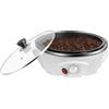 DWIKRYT Tostatrice elettrica per caffè da 1200 W, macchina per torrefazione del caffè regolabile, con capacità di 500 g, per arachidi, semi di melone, soia, chicchi di caffè crudi