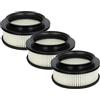 vhbw 3x filtro pre-motore compatibile con Rowenta X-Force Flex 14.60 RH9959, RH9958WO, RH9958 aspirapolvere - filtro salvamotore, lavabile