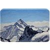 Homemissing Tappetino da bagno con montagna di neve per bagno con paesaggio innevato, tappeti da bagno per bambini, ragazzi e ragazze, decorazione natura, tappeti da bagno per vasca da doccia,