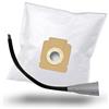 MisterVac | compatibile con sacchetti per aspirapolvere sacchetti di ricambio 10 pezzi + ugello flessibile (circa 64 cm) ugello di ricambio Hoover TW 1750 Sprint