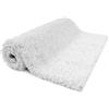 KARAT - Tappetino da bagno certificato Oeko-TEX Standard 100 - Tappeto doccia morbido antiscivolo lavabile - Tappeto ultra morbido antimuffa per bagno - Sky Soft, 60 x 100 cm, bianco