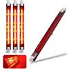 Generico Lampada Alogena Infrarossi, Lampadina Infrarossi R7S 300W 118mm, 300Lm, Lampadina Riscaldatore Rubino, Lampada Alogena Dimmerabile, Nessuno Sfarfallio, Riscaldatore Giardino Interno/Esterno, 4 Pezzi