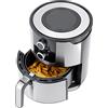 JUST PERFECTO HOUSEHOLD APPLIANCES Friggitrice ad aria calda XL 4L - Airfryer fino a 200° C - Friggere senza olio con programmi - Fino a 1000g - Friggitrice ad aria 1400W con timer - Friggitrice ad aria calda in acciaio inossidabile