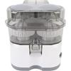 Fockety Spremiagrumi Elettrico a Doppia Testa, 100W 15000 Giri/min, Ricaricabile, Facile da Pulire e Utilizzare, Spremiagrumi Portatile Rimovibile per Arancia Fresca, Limone, Lime, Kiwi,