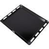 sparefixd Teglia da forno Bosch, smaltata, 44 x 37 cm, colore: nero