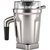 Fxsmgdy Contenitore in acciaio inox da 1,8 g, compatibile con frullatore Vit serie 5200 5000 6300 Vm0103 Vm0197 E310 A2500 Classic/Commercial etc Series Blender, tazza in acciaio inox da 1,84 g