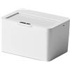 Fxzqgnh Pattumiera automatica intelligente con coperchio telescopico, sensori di movimento e touchless, ideale per la scrivania, multicolore, 6 l
