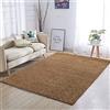 Arreditaly Tappeto Shaggy A Pelo Lungo Antiscivolo Moderno Per Salotto Camera Soggiorno In Diversi Colori E Misure, Colore Intenso e Brillante (60 x 100 Cm, Beige)