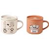 BRANDANI MUG GATTI SET 2 PZ NEW BONE CHINA
