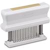 Jaccard 200348T, 48 Blade Durable Meat Tenderizer with Stainless Steel Razor Sharp Needle, Cooking Gadget for Tenderizing Chicken, Beef, Pork, Veal, BBQ, Tan