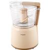 Tognana Iridea, Tritatutto Elettrico 0,75 L, Plastica-Acciaio Inox, Champagne