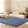 STGAO Tappeto a Pelo Alto 190 x 230 cm Dimensioni Diverse Tappeto Camera da Letto Rettangolare per Soggiorno, Camera da Letto, Ufficio,Esterni, Corridoio, Grigio