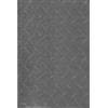 the carpet Rio - Tappeto soggiorno moderno e morbido con retro antiscivolo e effetto 3D, superficie soffice, facile da pulire e robusto, antracite, 140 x 200 cm