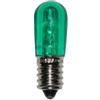 FESTA WOW Lampadine a LED Multicolore E14, Lampadine di Ricambio per Luminarie, per Uso Interno ed Esterno, Parallelo o Serie (25, Verde)