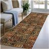 BORKOY Tappeto Corridoio Lungo 3 metri Retrò Multicolore, Tappeto Cucina Antiscivolo e Lavabile, Passatoia Runner Morbida per Ingresso Interno Soggiorno Camera da Letto Zona Lavanderia 60x300cm