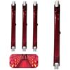 Generico R7S Lampada Alogena 118mm 200W Dimmerabile, Lampadina Riscaldante Rosso Risparmio Energetico COB Lineare Luce 200Lm, Illuminazione Fascio 360° Lampadine Infrarossi R7S, Nessuno Sfarfallio, 4 Pezzi