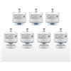 BIOHome Filtro Acqua ANTI LEGIONELLA. CONFEZIONE 7 pz.+ 4 DIFFUSORI Elimina batteri, Funghi - Durata 62 GG. DEPURATORE ACQUA. Acqua SICURA al 100%.