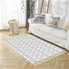 Tomifine Tappeto Bohémien con Nappe Tessuto Lavabile Antiscivolo, 60x120 cm, A14