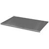 CASAMANIASHOPPING Spianatoia acciaio inox 18/10 tagliere per impastare pasta stendere pizza pane dolci cm 100x48 + ANTISCIVOLO PRODOTTO ITALIANO VARIE MISURE (100x48 cm)