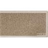 SaRani Tappeto da Ingresso, Runner Cucina con Gomma Antiscivolo Bordato Lavabile Rettangolare (Misura: 57x190 cm, Panna)