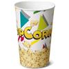 Generico 43 PZ Bicchiere per POPCORN in Cartoncino da 1.39 Litri 12x17.8 cm
